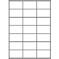 Avery Zweckform Etiket Avery Zweckform 3481 70x41mm wit 2100stuks