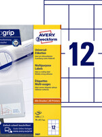 Avery Zweckform Etiquette Avery Zweckform 3661 70x67,7mm blanc 1200 pièces