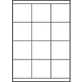 Avery Zweckform Etiquette Avery Zweckform 3661 70x67,7mm blanc 1200 pièces