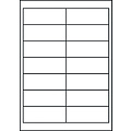 Avery Zweckform Etiket Avery Zweckform 3678 97x37mm wit 1400stuks