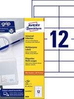 Avery Zweckform Etiquette Avery Zweckform 3659 97x42,3mm blanc 1200pcs