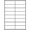 Avery Zweckform Etiquette Avery Zweckform 3423 105x35mm blanc 1600 pièces
