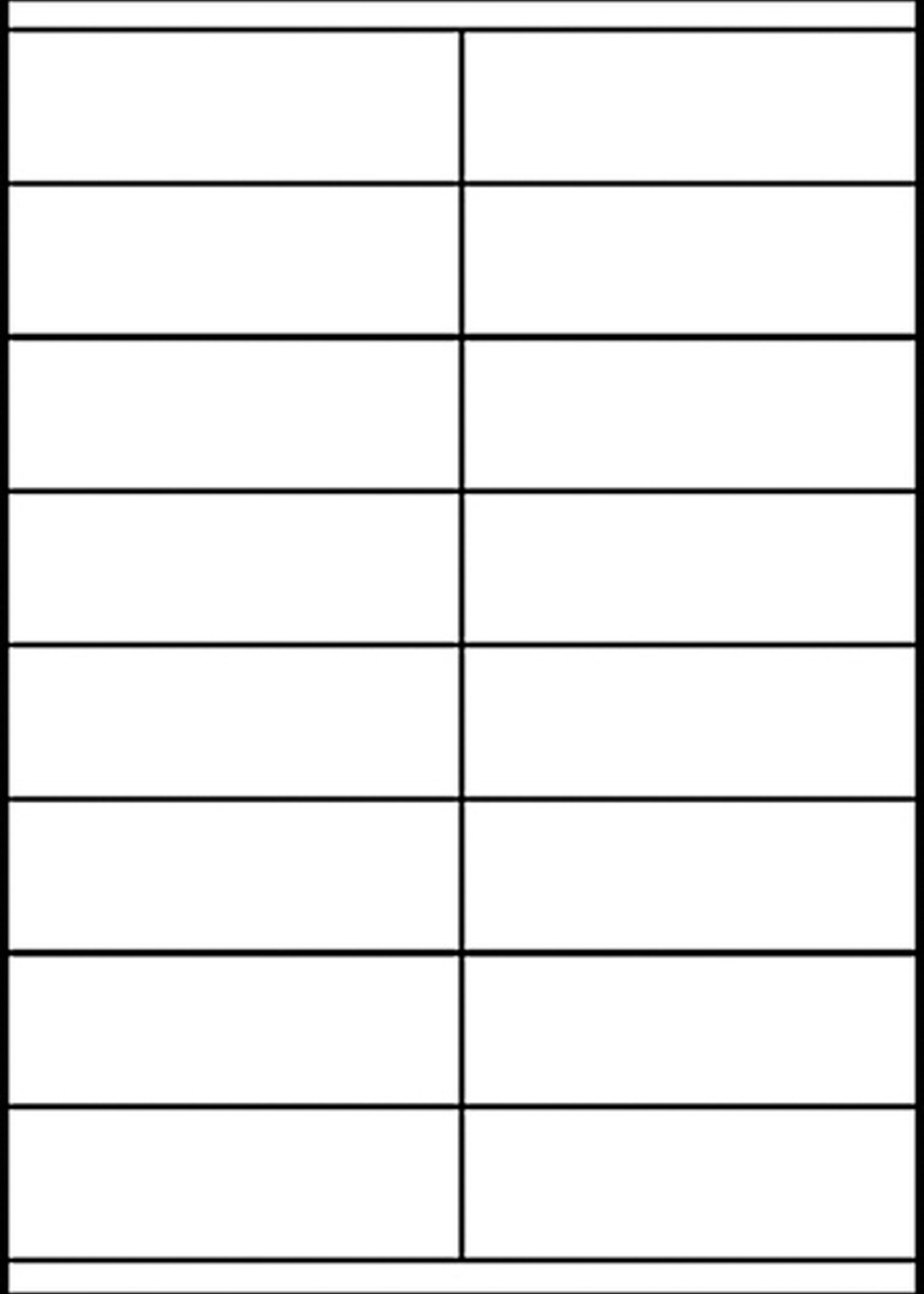 Avery Zweckform Etiquette Avery Zweckform 3423 105x35mm blanc 1600 pièces