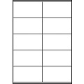 Avery Zweckform Etiquette Avery Zweckform 3425 105x57mm blanc 1000 pièces
