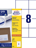 Avery Zweckform Etiquette Avery Zweckform 3427 105x74mm blanc 800 pièces