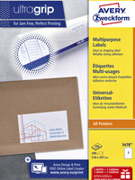 Avery Zweckform Etiquette Avery Zweckform 3478 210x297mm A4 blanc 100 pièces