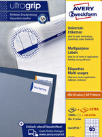 Avery Zweckform Etiquette Avery Zweckform 3666 38x21,2mm blanc 13000 pièces