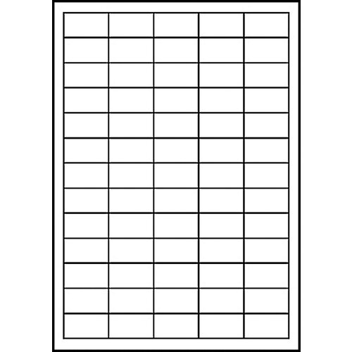 Avery Zweckform Etiket Avery Zweckform 3666-200 38x21.2mm wit 13000stuks