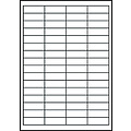 Avery Zweckform Etiket Avery Zweckform 3667-200 48.5x16.9mm wit 12800stuks