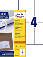 Avery Zweckform Etiket Avery Zweckform 3483-200 105x148mm A6 wit 800stuks