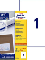 Avery Zweckform Etiket Avery Zweckform 3478-200 210x297mm A4 wit 200stuks