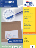 Avery Zweckform Etiquette Avery Zweckform 6135 210x148mm blanc 200 pièces