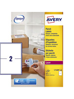 Avery Etiket Avery L7168B-100 199.6x143.5mm blockout 200stuks