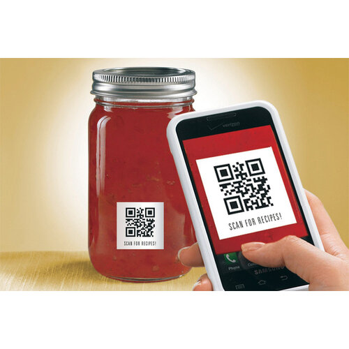 Avery Zweckform Etiquette Avery Zweckform L7121-25 Code QR 45x45mm opaque 400 pièces