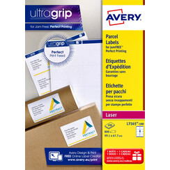 Etiquette Avery L7165-100 99,1x67,7mm opaque blanc 800 pcs