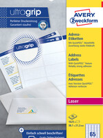Avery Etiket Avery L7651-25 38.1x21.2mm wit 1625stuks