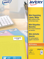 Avery Etiket Avery L7656-25 46x11.1mm wit 2100stuks