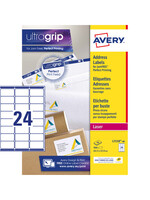 Avery Etiquette Avery L7159-40 63,5x33,9mm blanc 960 pièces