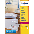 Avery Etiket Avery L7160-40 63.5x38.1mm wit 840stuks