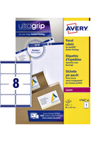 Avery Etiket Avery L7165-40 99.1x67.7mm wit 320stuks