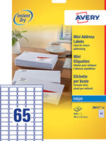 Avery Etiquette Avery J8651-10 38,1x21,2mm blanc 650 pièces