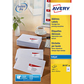 Avery Etiket Avery J8159-10 63.5x33.9mm wit 240stuks