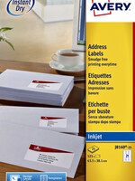 Avery Etiket Avery J8160-10 63.5x38.1mm wit 210stuks