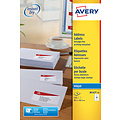 Avery Etiket Avery J8163-10 99.1x38.1mm wit 140stuks