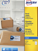 Avery Etiket Avery J8165-10 99.1x67.7mm wit 80stuks