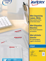 Avery Etiket Avery J8654-25 45.7x25.4mm wit 1000stuks