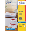 Avery Etiket Avery J8161-40 63.5x46.6m wit 720stuks
