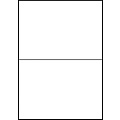 Avery Zweckform Etiquette Avery Zweckform LR3655 210x148mm A5 recyclé blanc 200 pcs