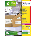 Avery Etiket Avery LR7173-100 99.1x57mm recycled wit 1000stuks