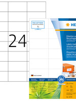 Herma Etiket HERMA recycling 10729 70x37mm 1920stuks wit