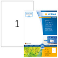 Herma Etiket HERMA recycling 10738 210x297mm 80stuks wit