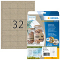 Herma Etiquette HERMA 10752 48,3x33,8mm silphie brun 640 pièces