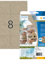 Herma Etiket HERMA 10755 99.1x67.7mm silphie bruin 160stuks