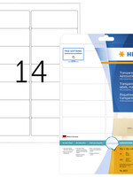 Herma Etiquette HERMA 8671 A4 99,1x38,1mm 350 pièces fim transparent mat