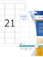 Herma Etiquette HERMA 8670 A4 63,5x38,1mm 525 pièces film transparent mat