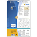 Herma Etiket HERMA 8670 A4 63.5x38.1mm folie transparant mat 525st