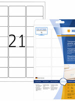 Herma Etiquette HERMA 8017 63,5x38,1mm 525 pièces transparent