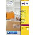 Avery Etiket Avery L7565-25 99.1x67.7mm transparant 200stuks