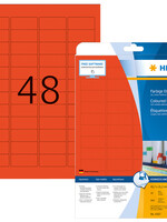 Herma Etiquette HERMA 4367 45,7x21,2mm rouge 960 pièces