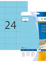 Herma Etiket HERMA 4468 70x37mm verwijderbaar blauw 480stuks