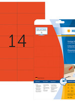 Herma Etiket HERMA 5059 105x42.3mm verwijderbaar rood 280stuks