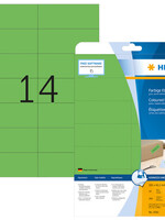 Herma Etiket HERMA 5061 105x42.3mm verwijderbaar groen 280stuks
