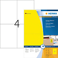 Herma Etiquette HERMA 4396 105x148mm A6 jaune 400 pièces