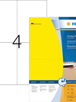Herma Etiket HERMA 4396 105x148mm A6 geel 400stuks