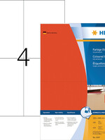 Herma Etiket HERMA 4397 105x148mm A6 rood 400stuks