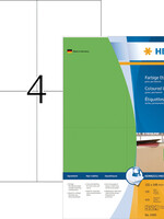 Herma Etiket HERMA 4399 105x148mm A6 groen 400stuks